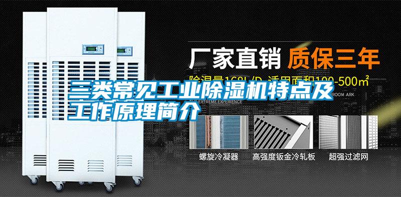 三類常見工業(yè)除濕機(jī)特點及工作原理簡介