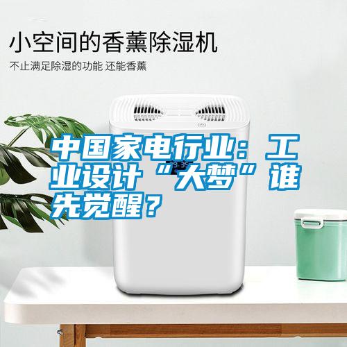 中國(guó)家電行業(yè)：工業(yè)設(shè)計(jì)“大夢(mèng)”誰(shuí)先覺(jué)醒？