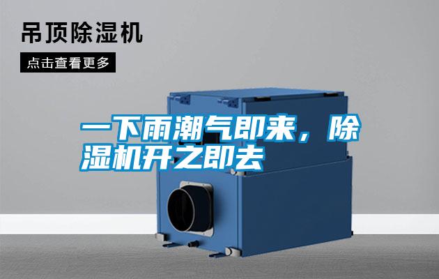 一下雨潮氣即來，除濕機(jī)開之即去
