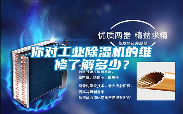 你對工業(yè)除濕機的維修了解多少？