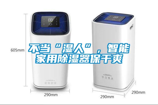 不當(dāng)“濕人”，智能家用除濕器保干爽