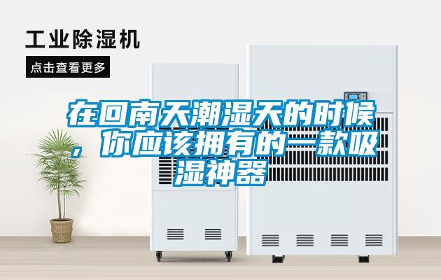 在回南天潮濕天的時(shí)候，你應(yīng)該擁有的一款吸濕神器