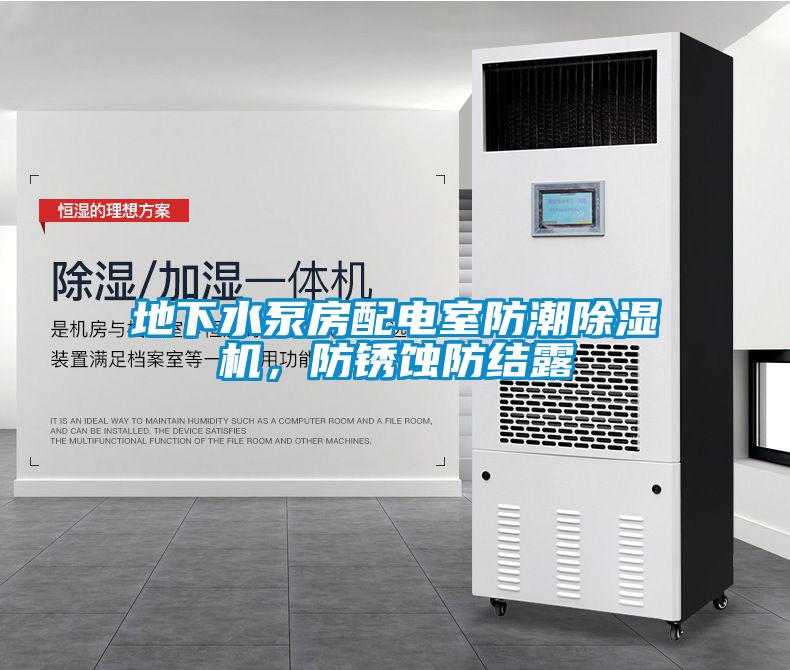 地下水泵房配電室防潮除濕機，防銹蝕防結露