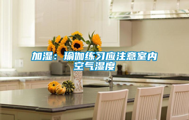 加濕：瑜伽練習應(yīng)注意室內(nèi)空氣濕度