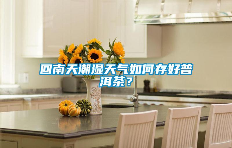 回南天潮濕天氣如何存好普洱茶？