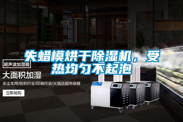 失蠟?zāi)：娓沙凉駲C(jī)，受熱均勻不起泡