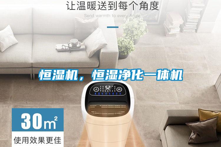 恒濕機，恒濕凈化一體機