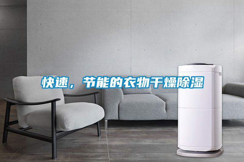 快速，節(jié)能的衣物干燥除濕