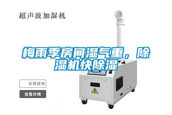 梅雨季房間濕氣重，除濕機(jī)快除濕