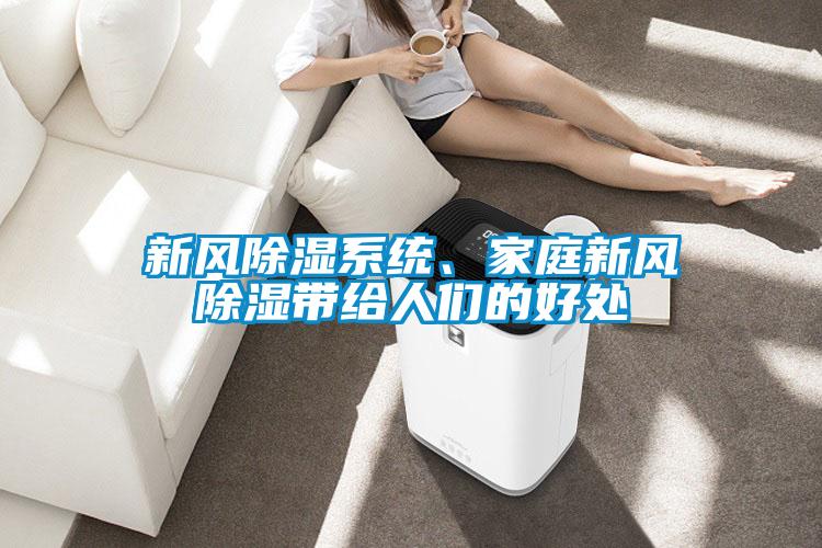 新風(fēng)除濕系統(tǒng)、家庭新風(fēng)除濕帶給人們的好處