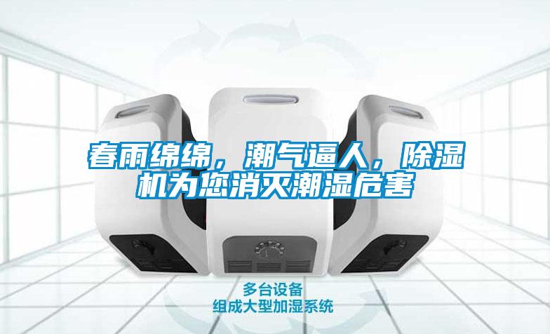 春雨綿綿，潮氣逼人，除濕機(jī)為您消滅潮濕危害