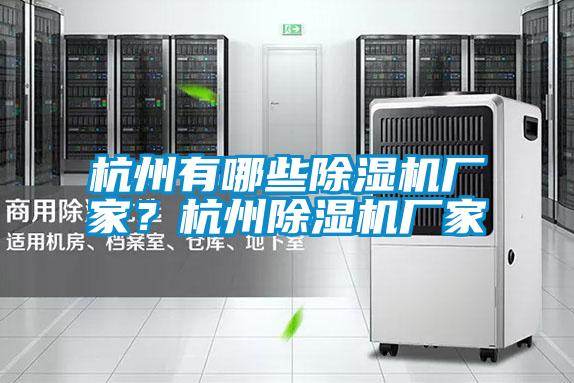 杭州有哪些除濕機(jī)廠家？杭州除濕機(jī)廠家