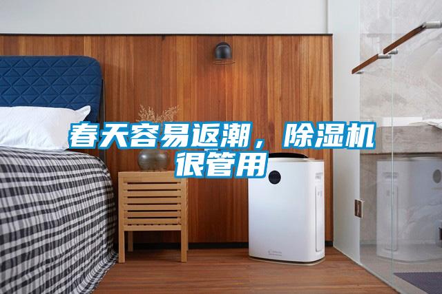 春天容易返潮，除濕機很管用