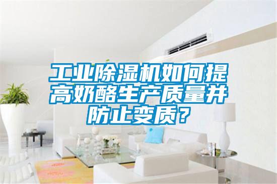 工業(yè)除濕機如何提高奶酪生產(chǎn)質(zhì)量并防止變質(zhì)？