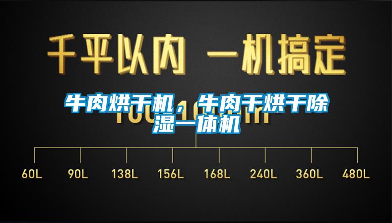 牛肉烘干機(jī)，牛肉干烘干除濕一體機(jī)