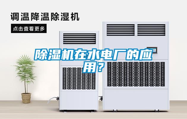 除濕機(jī)在水電廠的應(yīng)用？