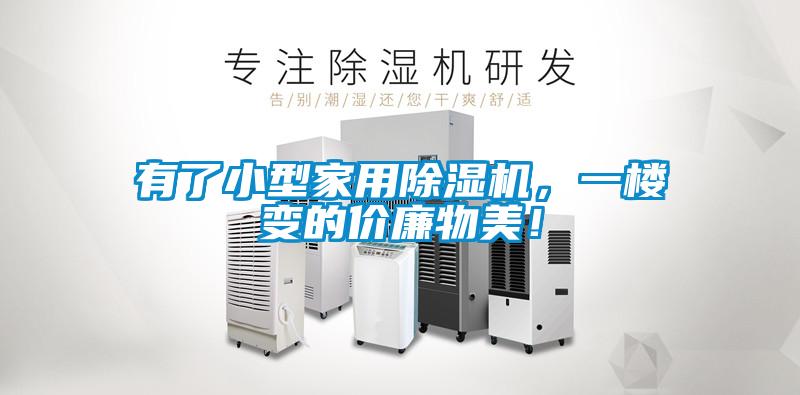 有了小型家用除濕機，一樓變的價廉物美！