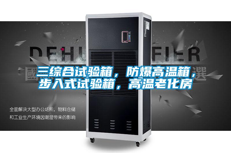 三綜合試驗(yàn)箱，防爆高溫箱，步入式試驗(yàn)箱，高溫老化房