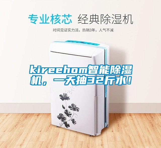 kireehom智能除濕機(jī)，一天抽32斤水！