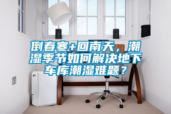 倒春寒+回南天，潮濕季節(jié)如何解決地下車庫潮濕難題？