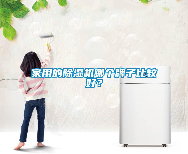 家用的除濕機哪個牌子比較好？