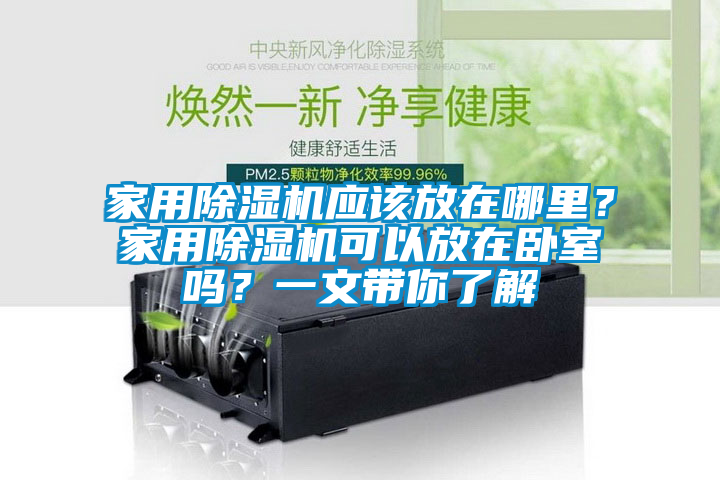 家用除濕機應(yīng)該放在哪里？家用除濕機可以放在臥室嗎？一文帶你了解