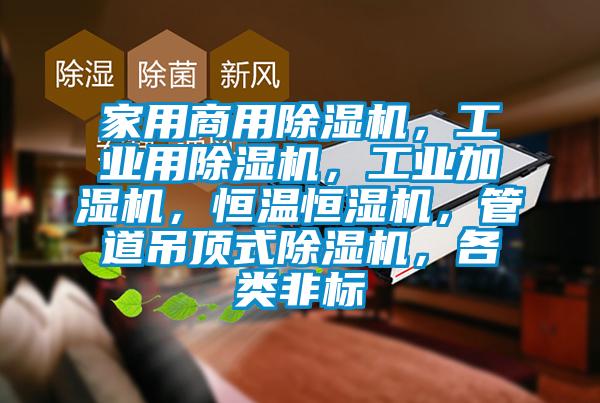 家用商用除濕機，工業(yè)用除濕機，工業(yè)加濕機，恒溫恒濕機，管道吊頂式除濕機，各類非標