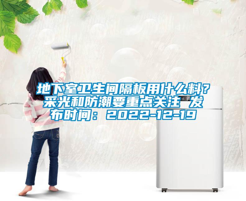 地下室衛(wèi)生間隔板用什么料？采光和防潮要重點關(guān)注 發(fā)布時間：2022-12-19