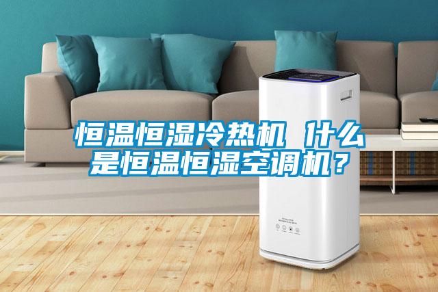 恒溫恒濕冷熱機 什么是恒溫恒濕空調(diào)機？