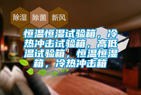 恒溫恒濕試驗箱，冷熱沖擊試驗箱，高低溫試驗箱，恒溫恒濕箱，冷熱沖擊箱