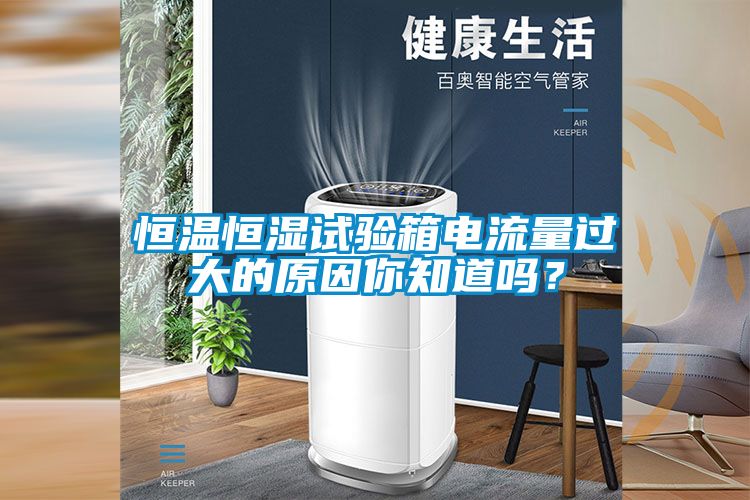 恒溫恒濕試驗(yàn)箱電流量過(guò)大的原因你知道嗎？