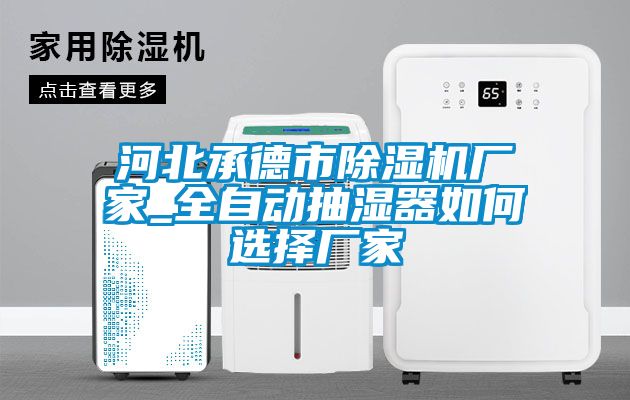河北承德市除濕機(jī)廠(chǎng)家_全自動(dòng)抽濕器如何選擇廠(chǎng)家