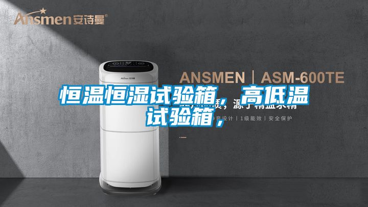 恒溫恒濕試驗箱，高低溫試驗箱，