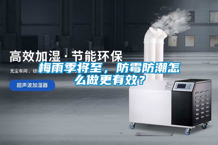 梅雨季將至，防霉防潮怎么做更有效？