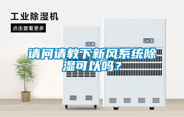 請問請教下新風系統(tǒng)除濕可以嗎？