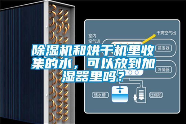 除濕機(jī)和烘干機(jī)里收集的水，可以放到加濕器里嗎？