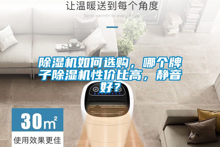 除濕機(jī)如何選購，哪個牌子除濕機(jī)性價比高，靜音好？