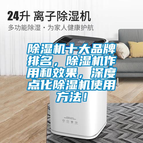 除濕機(jī)十大品牌排名，除濕機(jī)作用和效果，深度點(diǎn)化除濕機(jī)使用方法！