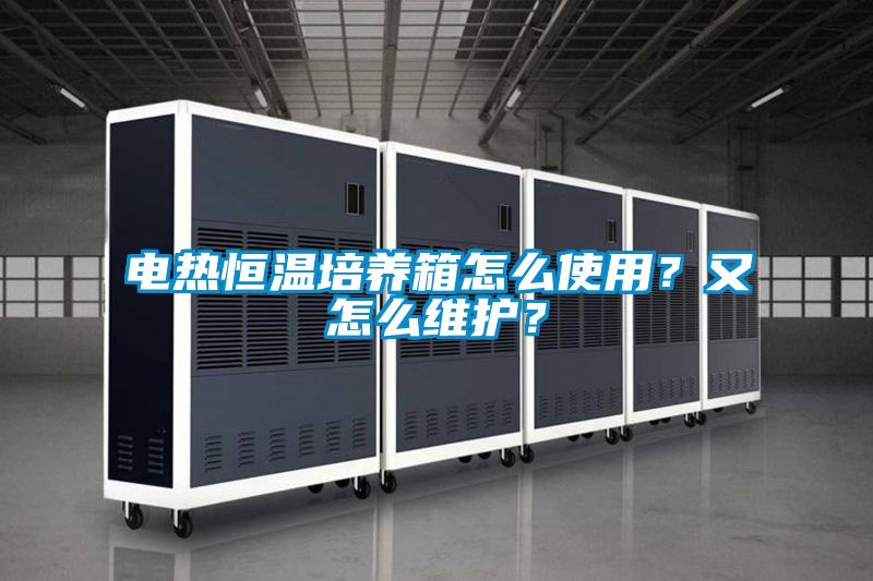 電熱恒溫培養(yǎng)箱怎么使用？又怎么維護(hù)？
