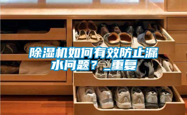 除濕機如何有效防止漏水問題？_重復(fù)