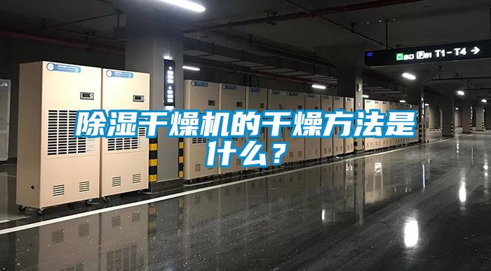 除濕干燥機(jī)的干燥方法是什么？