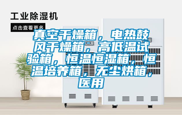 真空干燥箱，電熱鼓風(fēng)干燥箱，高低溫試驗(yàn)箱，恒溫恒濕箱，恒溫培養(yǎng)箱，無塵烘箱，醫(yī)用