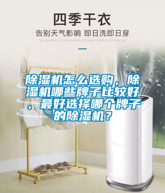 除濕機怎么選購，除濕機哪些牌子比較好，最好選擇哪個牌子的除濕機？