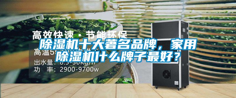除濕機十大著名品牌，家用除濕機什么牌子最好？