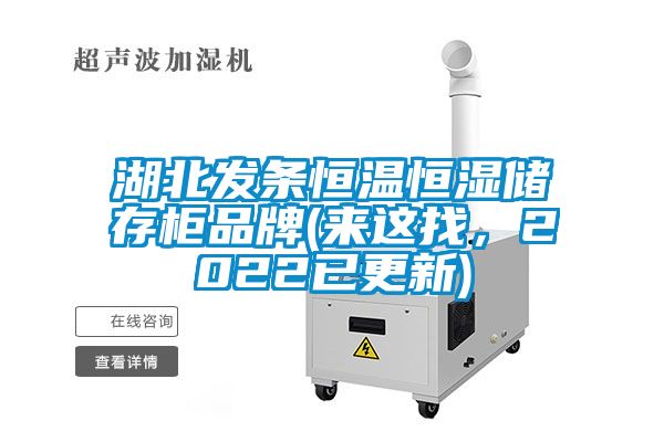 湖北發(fā)條恒溫恒濕儲(chǔ)存柜品牌(來(lái)這找，2022已更新)