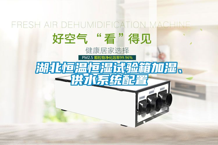 湖北恒溫恒濕試驗箱加濕、供水系統(tǒng)配置