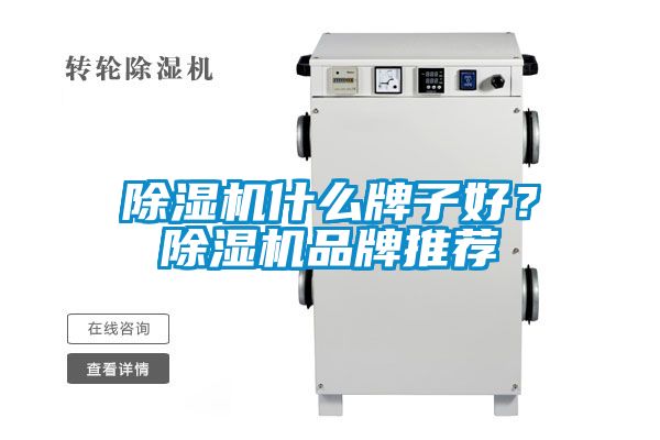 除濕機什么牌子好？除濕機品牌推薦