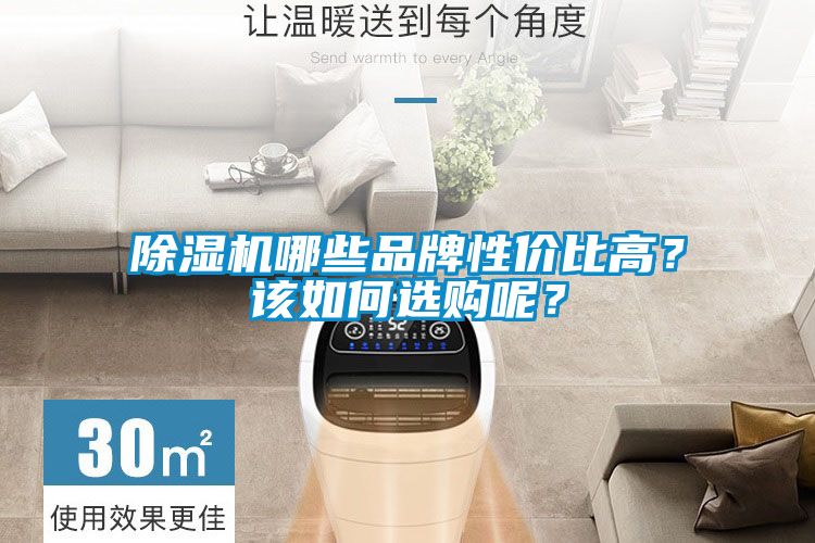 除濕機(jī)哪些品牌性價(jià)比高？該如何選購呢？