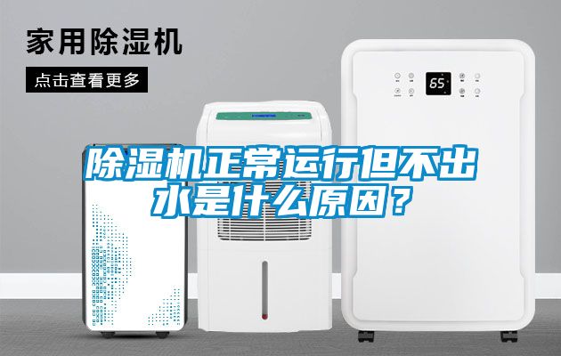 除濕機(jī)正常運(yùn)行但不出水是什么原因？