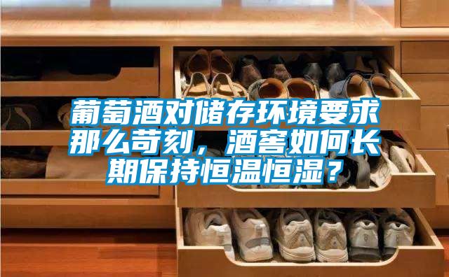 葡萄酒對儲存環(huán)境要求那么苛刻，酒窖如何長期保持恒溫恒濕？
